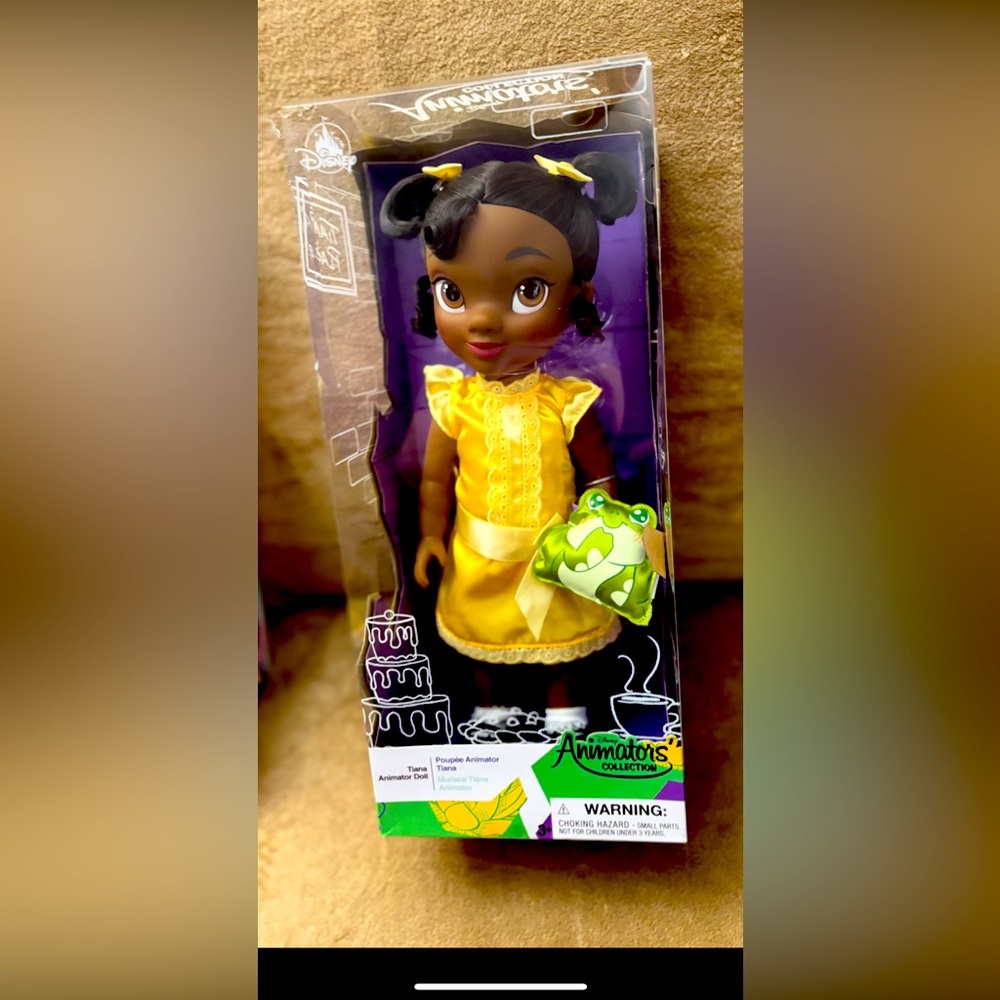 Brand new unopened, Disney animator collector, doll Tiana